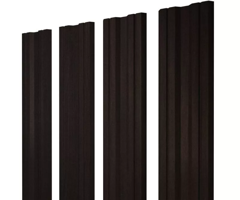 Штакетник Twin с прямым резом 0,45 Print Elite Coffee Wood Blesk TwinColor купить в екатеринбурге