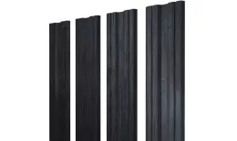 Штакетник Twin с прямым резом 0,45 Print Premium Grey Wood TwinColor. Цена: 119 руб. Артикул: 46412