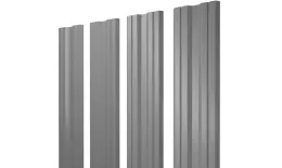 Штакетник Twin с прямым резом 0,5 PE RAL 7004 сигнальный серый. Цена: 103 руб. Артикул: 39079