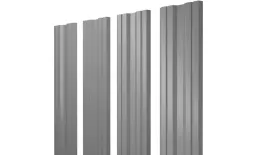 Штакетник Twin с прямым резом 0,5 Satin RAL 9006бело-алюминиевый. Цена: 105 руб. Артикул: 38067