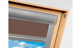 Штора ARF белая 78*98 256 (коричневый) Fakro. Цена: 12935 руб. Артикул: 48043