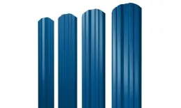 Штакетник Grand Line Twin фигурный 0,5 Satin RAL 5005 Сигнальный синий. Цена: 104 руб. Артикул: Twin_320