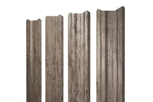 Штакетник Grand Line М-образный В 0,45 Print Premium РФ Silver Wood Серебряное дерево купить в екатеринбурге