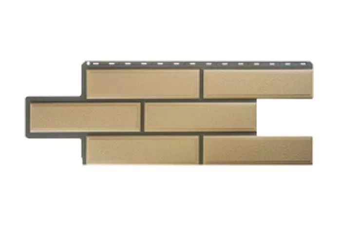 Фасадные панели Альта-Профиль Камень Венецианский Слоновая кость купить в екатеринбурге