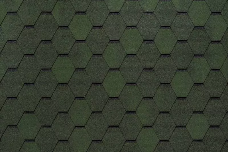 Гибкая черепица Tegola Top Shingle Смальто (Smalto) зеленый купить в екатеринбурге