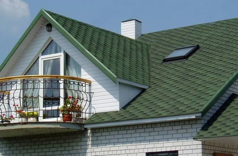 Гибкая черепица Tegola Top Shingle Смальто (Smalto) зеленый купить в екатеринбурге
