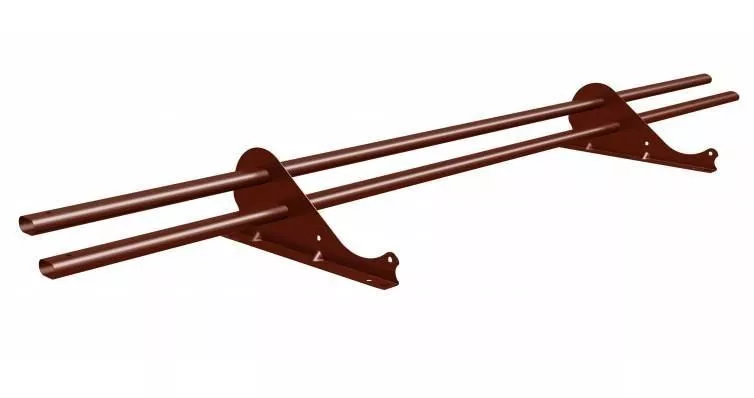 Снегозадержатель трубчатый Grand Line Snow Kit 3 м. RAL 3005 Красное вино купить в екатеринбурге