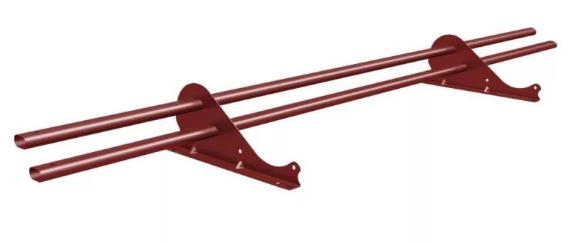 Снегозадержатель трубчатый Grand Line Snow Kit 1 м. RAL 3011 Коричнево-красный купить в екатеринбурге