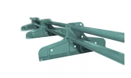 Снегозадержатель Стандарт Т4 d 40х20 RAL 6027 (3м). Артикул: 43691