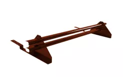 Снегозадержатель трубчатый для композитной черепицы RAL 3009 (3м). Цена: 3499 руб. Артикул: 43609