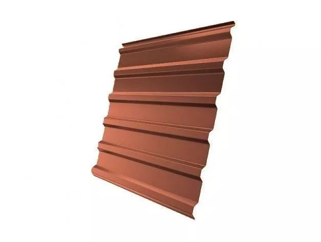 Профнастил Grand Line С20R Quarzit 0,5 мм Cuprum steel Медь купить в екатеринбурге