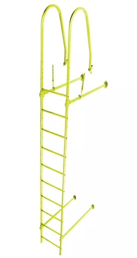 Лестница стеновая Grand Line RAL 1018 2,76м купить в екатеринбурге
