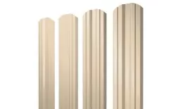 Штакетник Grand Line Twin фигурный 0,5 Satin RAL 1015 Светлая слоновая кость. Цена: 104 руб. Артикул: Twin_318