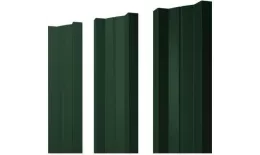 Штакетник Grand Line П -образный А 0,5 Velur RAL 6020 Хромовая зелень. Артикул: Pobraz_108