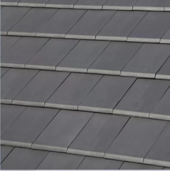 Керамическая черепица Tejas Borja, Flat 10, Black (черный) купить в екатеринбурге