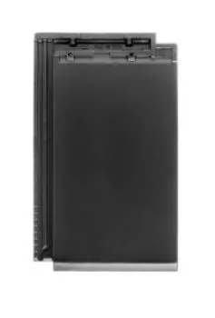 Керамическая черепица Tejas Borja, Flat 10, Black (черный) купить в екатеринбурге