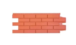 Фасадные панели GRAND LINE Коллекция Клинкерный Кирпич Стандарт Терракотовый. Артикул: FP_GLN02_4