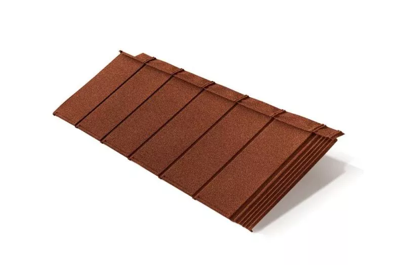 Композитная черепица Metrotile IPanel Терракот купить в екатеринбурге