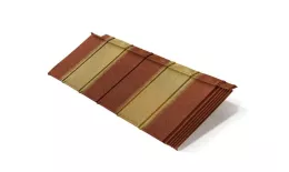 Композитная черепица Metrotile IPanel Терракотово-желтый. Цена: 1790 руб. Артикул: MetrotilePanel-terry