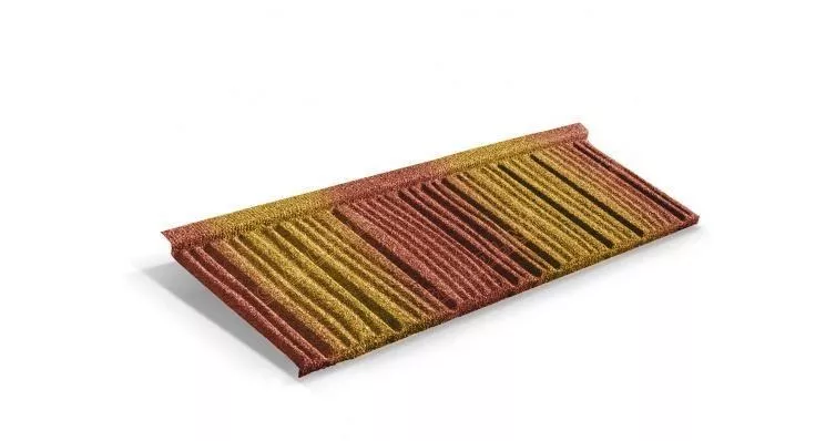 Композитная черепица Metrotile WoodShake Терракотово-желтый купить в екатеринбурге