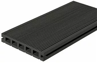 Террасная доска Классика без тиснения антрацит купить в екатеринбурге