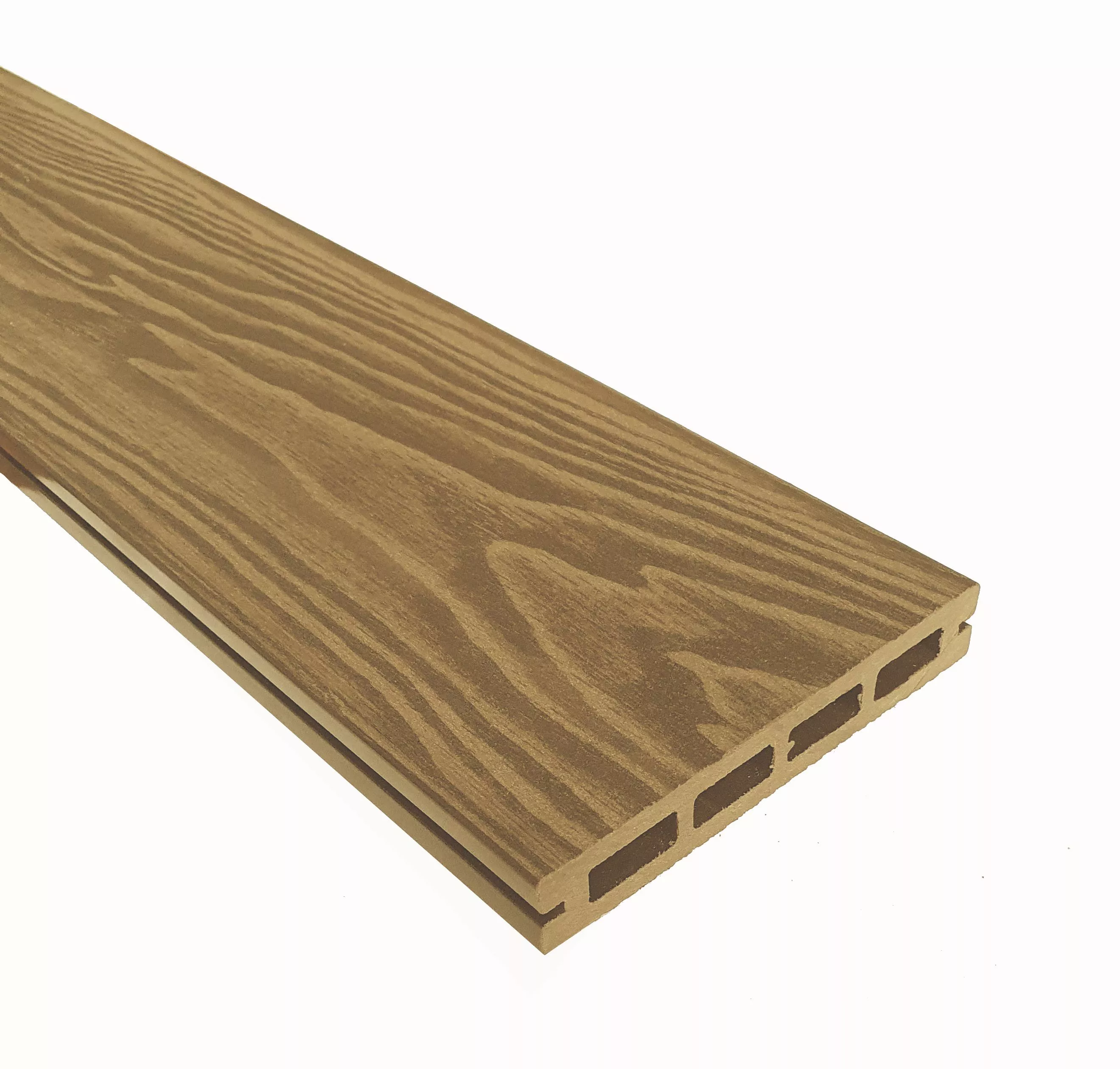 Террасная доска Террапол СМАРТ 3D Дуб Севилья пустотелая с пазом, 4м NEW купить в екатеринбурге