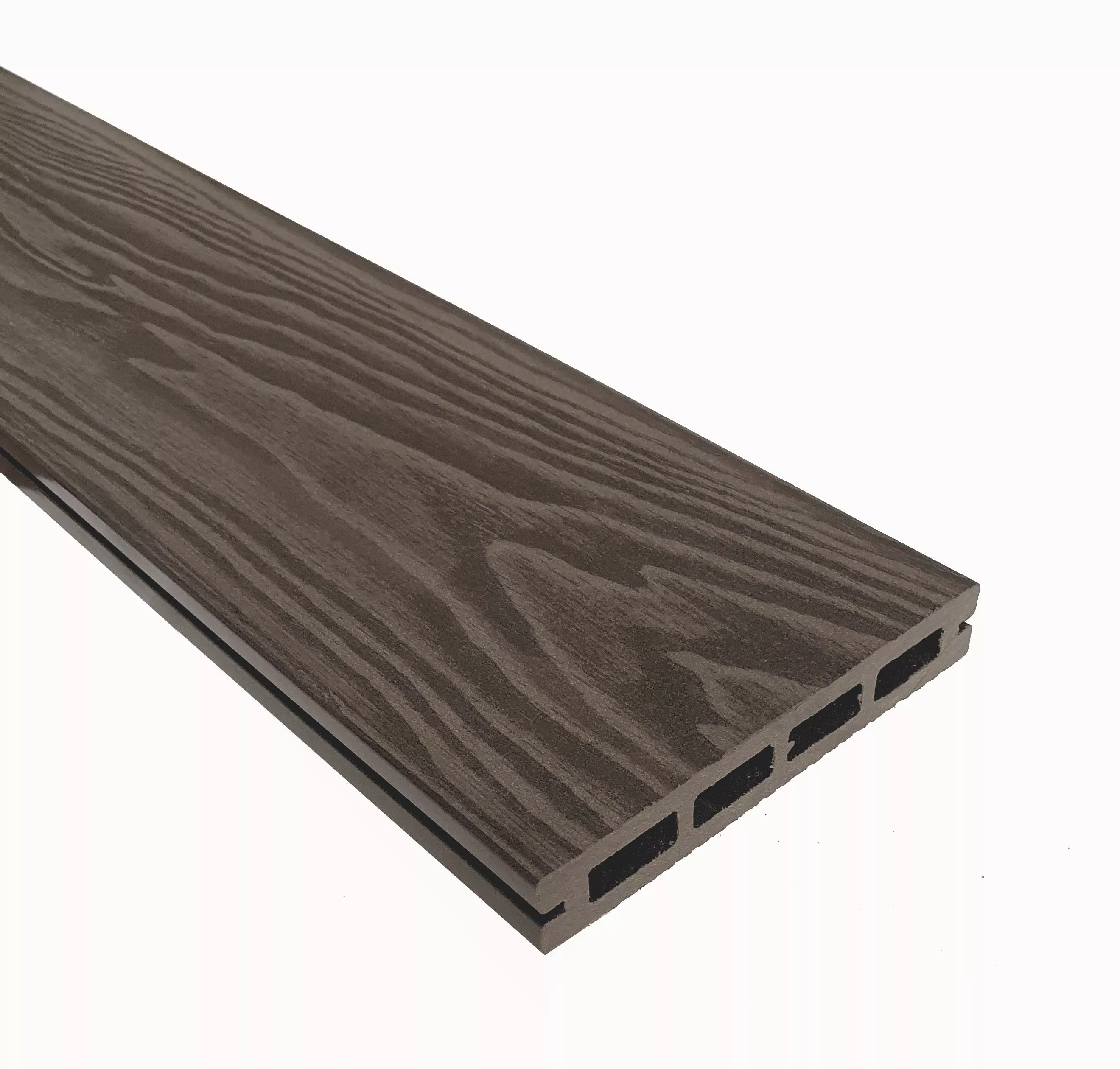 Террасная доска Террапол СМАРТ 3D Тик Киото пустотелая с пазом, 3м NEW купить в екатеринбурге