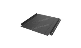 Фальцевая панель Металл Профиль FASTCLICK-Т (VALORI-20-DarkGrey-0.5). Цена: 1197 руб. Артикул: 47314