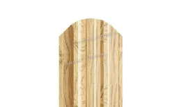 Штакетник металлический МЕТАЛЛ ПРОФИЛЬ TRAPEZE-O 16,5х118 (ECOSTEEL-01-Сосна-0.5). Цена: 1366 руб. Артикул: 39739