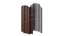 Штакетник металлический МЕТАЛЛ ПРОФИЛЬ TRAPEZE-O 16,5х118 (PURMAN-20-8017-0.5). Цена: 1474 руб. Артикул: 39741