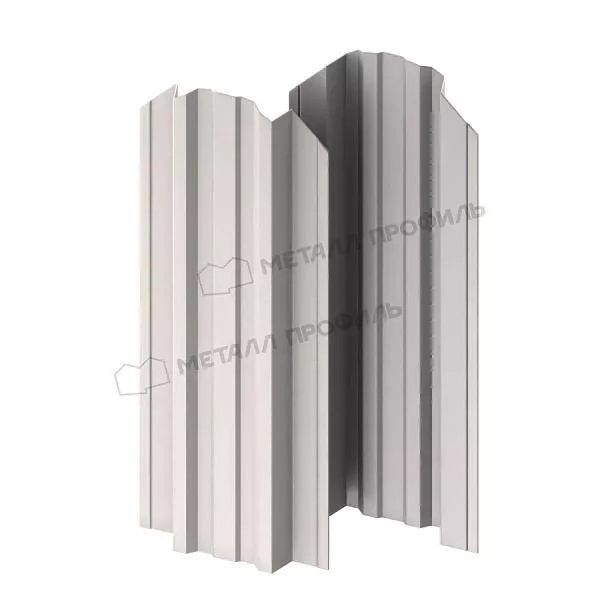 Штакетник металлический МЕТАЛЛ ПРОФИЛЬ TRAPEZE-O 16,5х118 (ПЭ-01-9002-0.45) купить в екатеринбурге