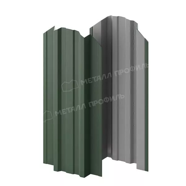 Штакетник металлический МЕТАЛЛ ПРОФИЛЬ TRAPEZE-O 16,5х118 (PURETAN-20-RR11-0.5) купить в екатеринбурге