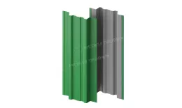 Штакетник металлический МЕТАЛЛ ПРОФИЛЬ TRAPEZE-T 16,5х118 NormanMP (ПЭ-01-6002-0.5). Цена: 1069 руб. Артикул: 39626