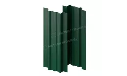 Штакетник металлический МЕТАЛЛ ПРОФИЛЬ TRAPEZE-T 16,5х118 (ПЭД-01-6005\6005-0.45). Цена: 1096 руб. Артикул: 39605