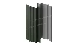 Штакетник металлический МЕТАЛЛ ПРОФИЛЬ TRAPEZE-T 16,5х118 (VikingMP E-20-6007-0.5). Цена: 1294 руб. Артикул: 39786