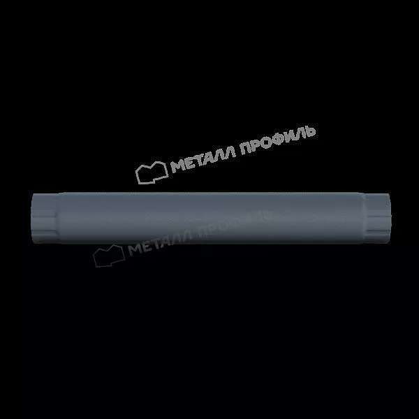 Труба соединительная МЕТАЛЛ ПРОФИЛЬ Foramina Freeze D100х1000 Grey купить в екатеринбурге