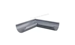 Угол желоба внутренний МЕТАЛЛ ПРОФИЛЬ Foramina PUR D125 Ral 7024. Цена: 1158 руб. Артикул: 29923