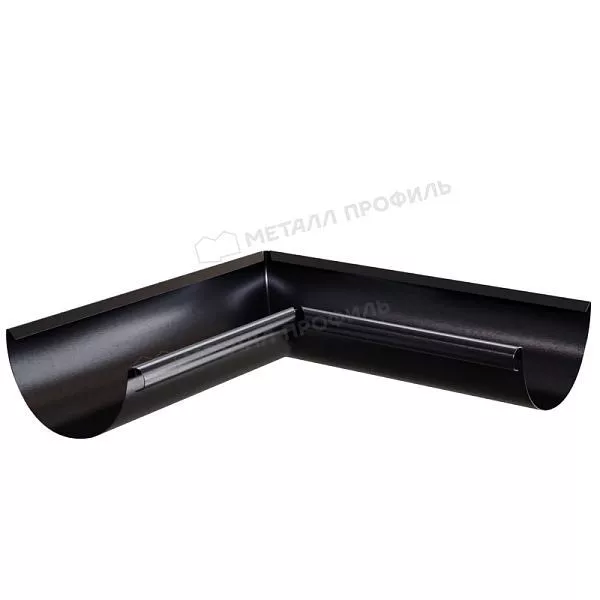 Угол желоба внутренний МЕТАЛЛ ПРОФИЛЬ PURMAN BLACK EDITION D125 Ral 9005 купить в екатеринбурге
