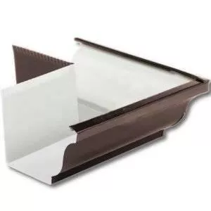 Угол желоба наружный Металл Профиль Модерн RAL 9010 Белый купить в екатеринбурге