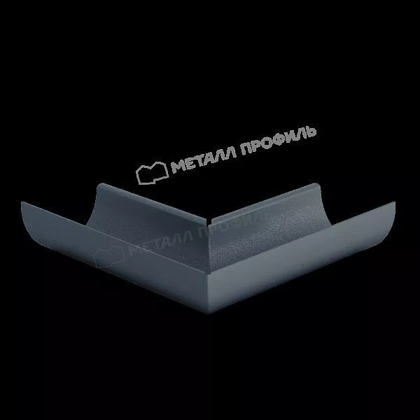 Угол желоба внутренний МЕТАЛЛ ПРОФИЛЬ Foramina Freeze D125 Grey купить в екатеринбурге