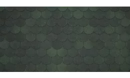 Гибкая черепица Tegola ASSISI Verde 473 (зеленый). Артикул: Tegola_New_022