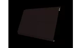Металлический сайдинг Grand Line Вертикаль Line Atlas 0,5 мм RAL 9005 Черный. Артикул: 30289