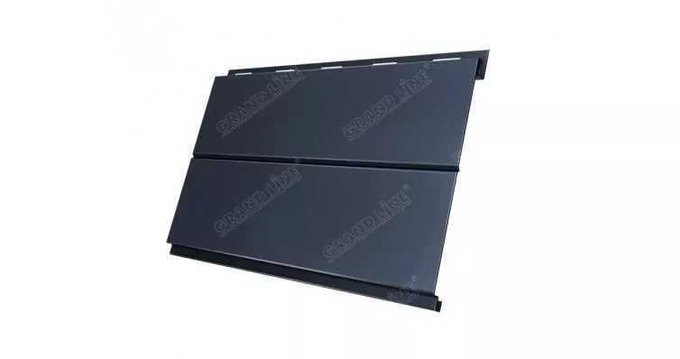Вертикаль 0,2 line 0,5 Satin Matt TX с пленкой RAL 7024 мокрый асфальт купить в екатеринбурге