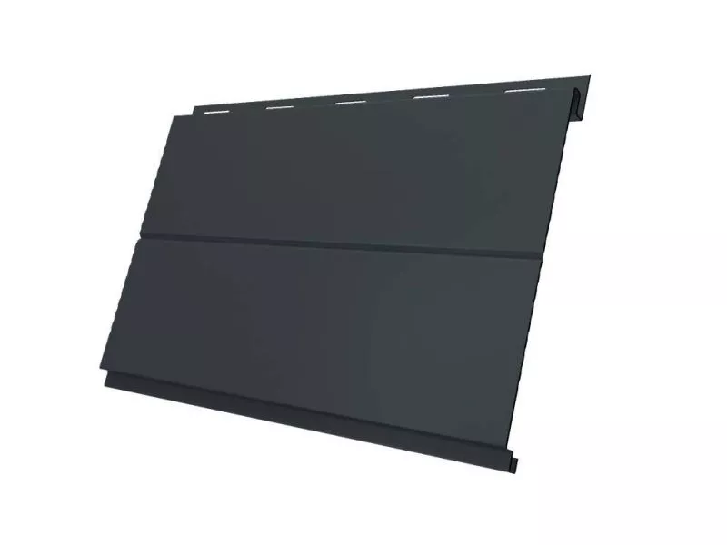 Вертикаль 0,2 line 0,5 Satin Matt с пленкой RAL 7016 антрацитово-серый купить в екатеринбурге