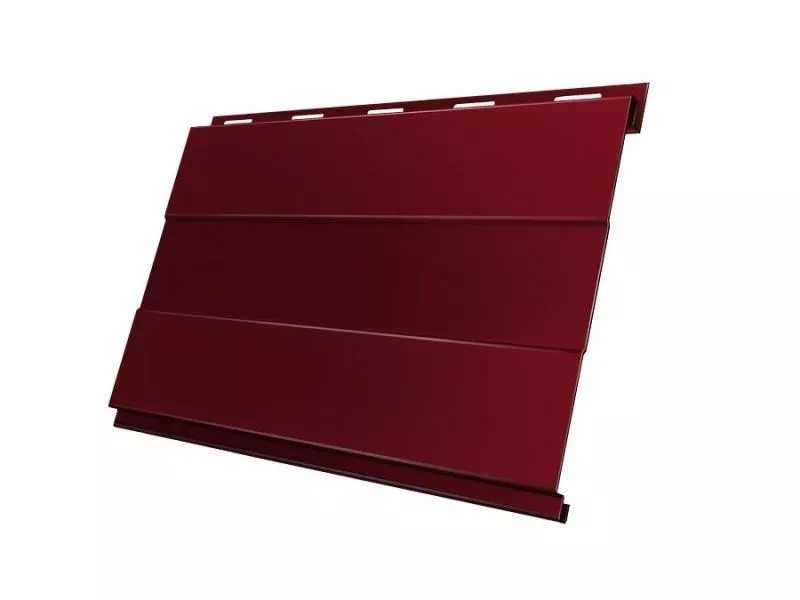 Вертикаль 0,2 prof 0,5 Satin Matt с пленкой RAL 3005 красное вино купить в екатеринбурге