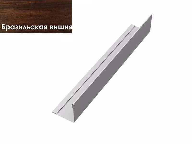 Планка завершающая 50х50 жалюзи Milan 0,45 Print Elite Cherry Wood GL купить в екатеринбурге