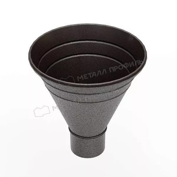 Воронка водосборная МЕТАЛЛ ПРОФИЛЬ Foramina Freeze D100/300 DarkBrown купить в екатеринбурге