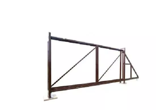 Ворота откатные Colority Zinc 2,03x4,0 RAL 8017 GL купить в екатеринбурге