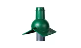 Выход канализации коньковый Krovent Pipe-cone зеленый. Артикул: 42975
