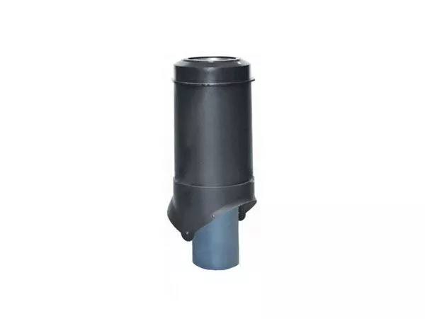 Выход канализации Krovent Pipe-VT 125/100 IS черный купить в екатеринбурге
